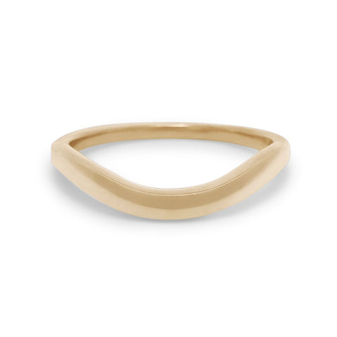 Classic Curve Band - 14k Gold