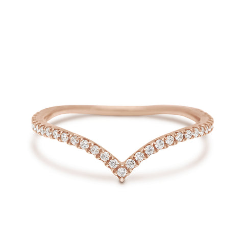 Eleonore Pave Orbit Band (Size 6) - Was <s> $1,750 </s>