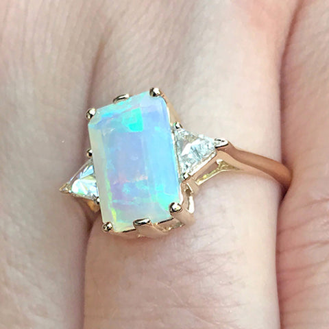 Opal ring by anna sheffield