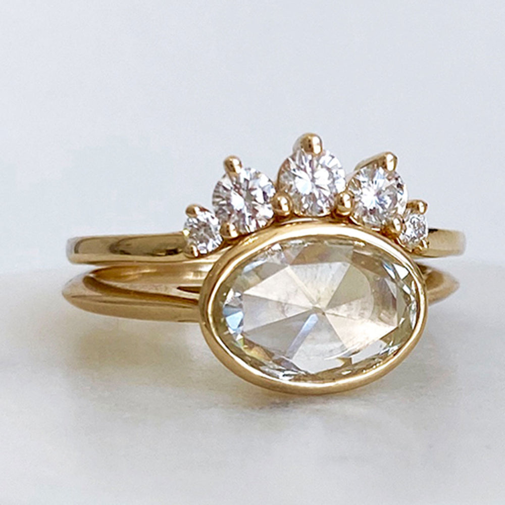 Bespoke Bezel Rosette Ring